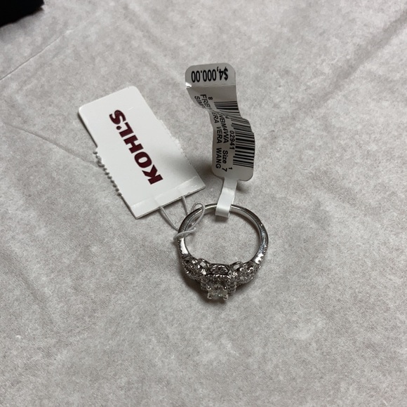 Vera Wang 14KT WG 3/4 CTTW Diamond Ring HI/I1 - Picture 12 of 12